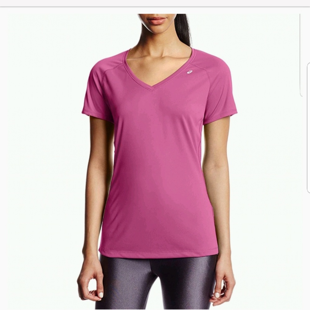 Asics // v neck // DRI fit